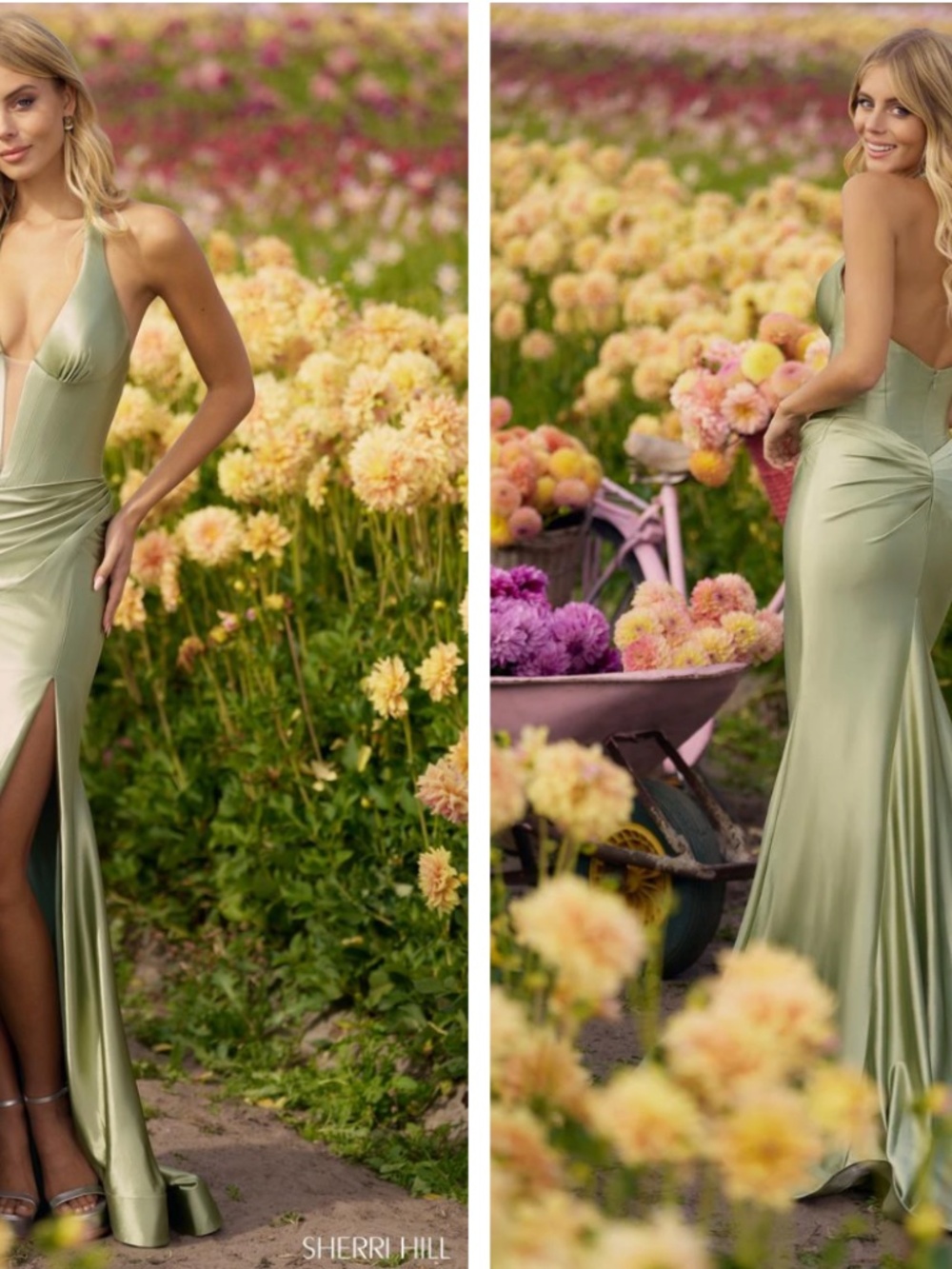 Sherri Hill size 2 prom dress. Worn once! - Picture 3 of 3